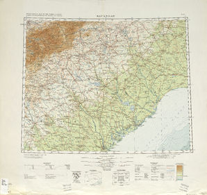 Savannah: International Map of the World IMW-ni-17