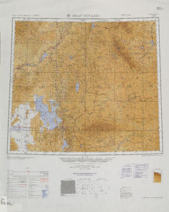 Great Salt Lake: International Map of the World IMW-nk-12
