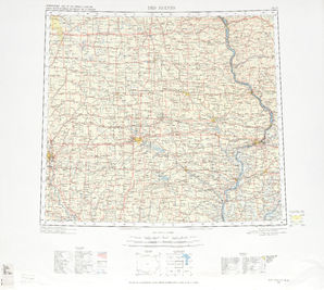 Des Moines Map - IMW