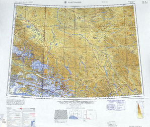 Whitehorse: International Map of the World IMW-np-7-8